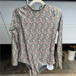 Long Sleeve One Piece Swimsuit